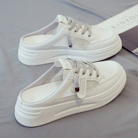 Half small white shoes women‘s shoes 2024 new summer thick-soled outdoor wear fashion lazy tide sandals Baotou slippers.
Half small white shoes women‘s shoes 2024 new summer thick-soled outdoor wear fashion lazy tide sandals Baotou slippers.