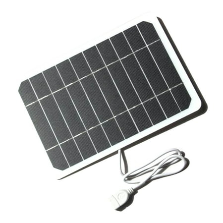 Gecheer 5W 5V Small Solar Panel with USB DIY Monocrystalline Silicon Solar Cell Waterproof Camping Portable Power Solar Panel for Power Bank Mobile Phone
Gecheer 5W 5V Small Solar Panel with USB DIY Monocrystalline Silicon Solar Cell Waterproof Camping Portable Power Solar Panel for Power Bank Mobile Phone