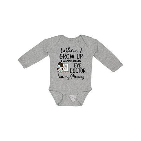 Inktastic Future Eye Doctor Like Mommy Optometrist Gift Baby Girl Long Sleeve Bodysuit
Inktastic Future Eye Doctor Like Mommy Optometrist Gift Baby Girl Long Sleeve Bodysuit