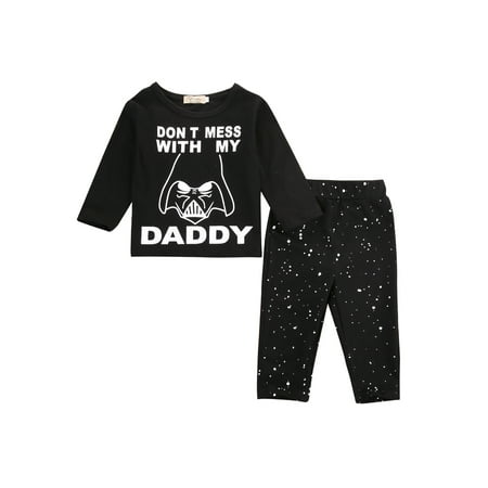Fullvigor Newborn Baby Star War Long Sleeve Tops Long Pants Autumn Spring Outfits Set
Fullvigor Newborn Baby Star War Long Sleeve Tops Long Pants Autumn Spring Outfits Set