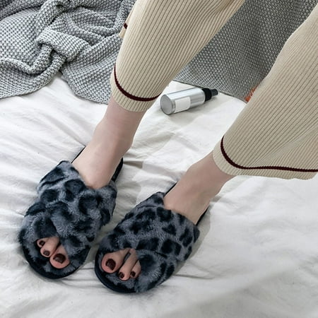 Shpwfbe Slippers For Women Warm Leopard Plush Soft Indoors Anti-Slip Floor Bedroom Shoes House Slippers For Women Womens Slippers
Shpwfbe Slippers For Women Warm Leopard Plush Soft Indoors Anti-Slip Floor Bedroom Shoes House Slippers For Women Womens Slippers