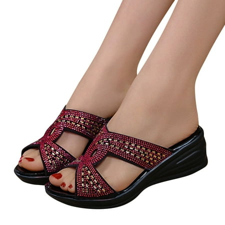 NECHOLOGY Sandals Women Size 12 Wedges Shoes Women Sandals Comfort With Elastic Ankle Closed Toe Sandals for Women Flat Red 7
NECHOLOGY Sandals Women Size 12 Wedges Shoes Women Sandals Comfort With Elastic Ankle Closed Toe Sandals for Women Flat Red 7
