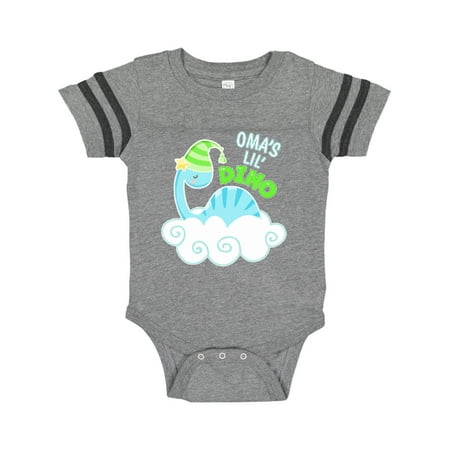 Inktastic Oma s Lil Dino with Cute Blue Baby Dinosaur Gift Baby Boy or Baby Girl Bodysuit
Inktastic Oma s Lil Dino with Cute Blue Baby Dinosaur Gift Baby Boy or Baby Girl Bodysuit