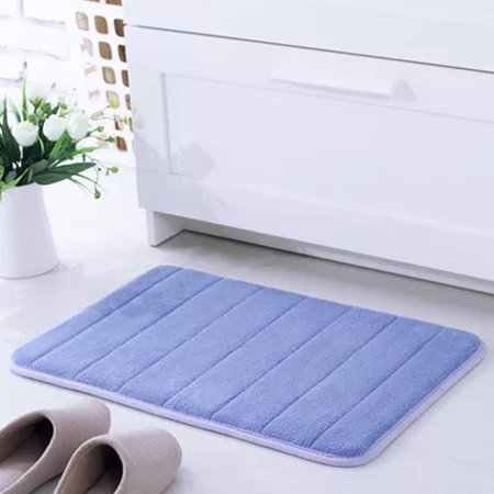 62"x 20" Large Memory Foam Mat Microfibre Bath Shower Rug Soft Bathroom Bedroom Non-slip Back Doormat Carpet