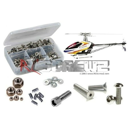 RCScrewZ Align 700e F3C V2 Stainless Steel Screw Kit - alg030