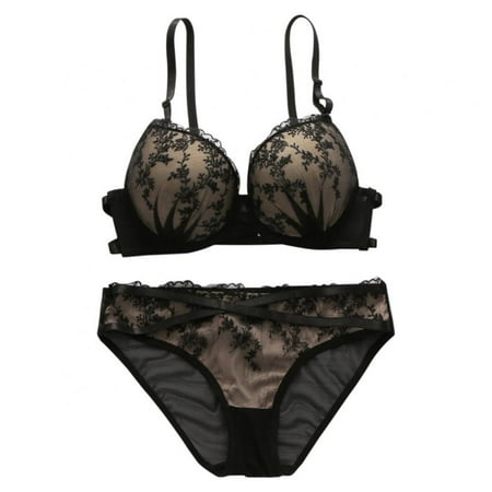 Valcatch Women s Lace Lingerie Set See Through Underwear Floral Lace Underwire Bra and Panty Set
Valcatch Women s Lace Lingerie Set See Through Underwear Floral Lace Underwire Bra and Panty Set
