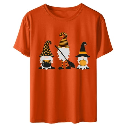 Plus Size Tops for Women Womens Shirts Adult Summer Trendy Short Sleeve Crew Neck Printed Leisure Blouse T-Shirt Tops Shirt Nursing Tank Tops Black Corset Top on Sale Clearance Orange 2XL
Plus Size Tops for Women Womens Shirts Adult Summer Trendy Short Sleeve Crew Neck Printed Leisure Blouse T-Shirt Tops Shirt Nursing Tank Tops Black Corset Top on Sale Clearance Orange 2XL