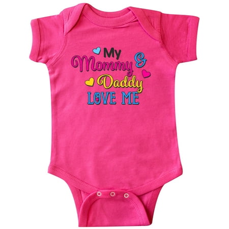 Inktastic My Mommy and Daddy Love me with Hearts Gift Baby Boy or Baby Girl Bodysuit
Inktastic My Mommy and Daddy Love me with Hearts Gift Baby Boy or Baby Girl Bodysuit