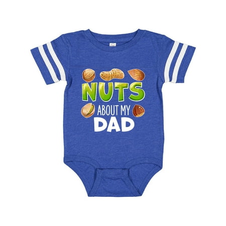 Inktastic Nuts About My Dad Peanut Almond Pistachio Gift Baby Boy or Baby Girl Bodysuit
Inktastic Nuts About My Dad Peanut Almond Pistachio Gift Baby Boy or Baby Girl Bodysuit
