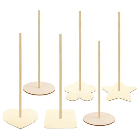 FRCOLOR 6Pcs Creative Wooden Donut Displaying Stand Wedding Birthday Party Dessert Rack
FRCOLOR 6Pcs Creative Wooden Donut Displaying Stand Wedding Birthday Party Dessert Rack