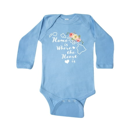 Inktastic Hawaii Home is Where the Heart is with Watercolor Floral Gift Baby Boy or Baby Girl Long Sleeve Bodysuit
Inktastic Hawaii Home is Where the Heart is with Watercolor Floral Gift Baby Boy or Baby Girl Long Sleeve Bodysuit