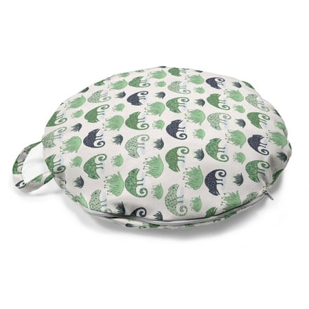 Chameleon Round Floor Cushion with Handle Exotic Camouflage Lizards Doodle Zoo Creatures Pastel Colors Decorative Pillow for Living Room & Dorms 18 Round Fern Green and Ivory by Ambesonne
Chameleon Round Floor Cushion with Handle Exotic Camouflage Lizards Doodle Zoo Creatures Pastel Colors Decorative Pillow for Living Room & Dorms 18 Round Fern Green and Ivory by Ambesonne