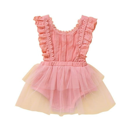 Bodysuit Baby Boy Jumpsuit Baby Girls Solid Spring Summer Sleeveless Tulle Romper Bodysuit Clothes 6-12 Months
Bodysuit Baby Boy Jumpsuit Baby Girls Solid Spring Summer Sleeveless Tulle Romper Bodysuit Clothes 6-12 Months