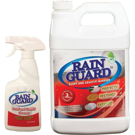 Rainguard Scuff and Graffiti Barrier with Graffiti Remover Combo Rainguard Scuff and Graffiti Barrier with Graffiti Remover Combo
