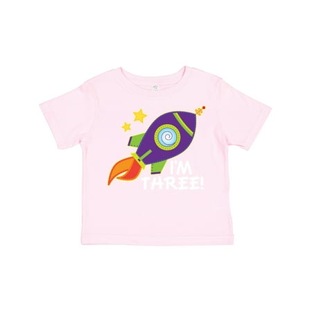 Inktastic 3rd Birthday Space Rocket Boys Gift Toddler Boy or Toddler Girl T-Shirt
Inktastic 3rd Birthday Space Rocket Boys Gift Toddler Boy or Toddler Girl T-Shirt