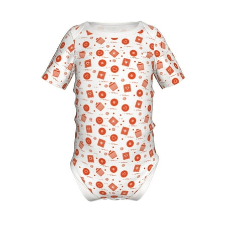 Adobk Pastry Print Baby Climbing Clothes Jumpsuit Rompers Classic Rompers Child Short sleeve Bodysuits-12 Months
Adobk Pastry Print Baby Climbing Clothes Jumpsuit Rompers Classic Rompers Child Short sleeve Bodysuits-12 Months