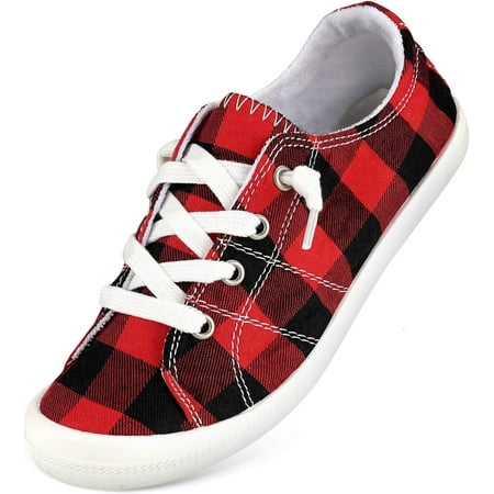 Women s Low Top Sneaker - Round Toe Comfort Casual Canvas Shoes Sneakers for Walking for Women
Women s Low Top Sneaker - Round Toe Comfort Casual Canvas Shoes Sneakers for Walking for Women