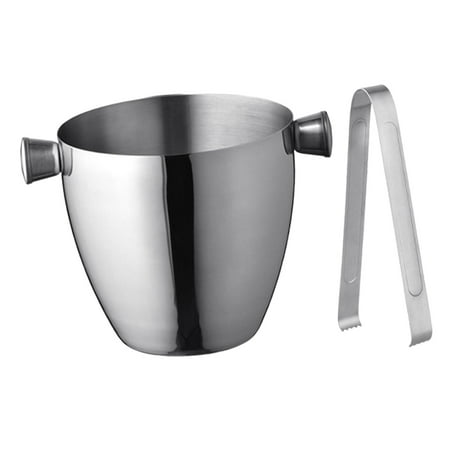 Double Wall Iced Bucket Stainless Steel Insulated Ice Bucket for Cocktail Bar Home Bar Accessories Parties Bucket. Stainless Steel Ice Bucket 1500ml with Clip
Double Wall Iced Bucket Stainless Steel Insulated Ice Bucket for Cocktail Bar Home Bar Accessories Parties Bucket. Stainless Steel Ice Bucket 1500ml with Clip