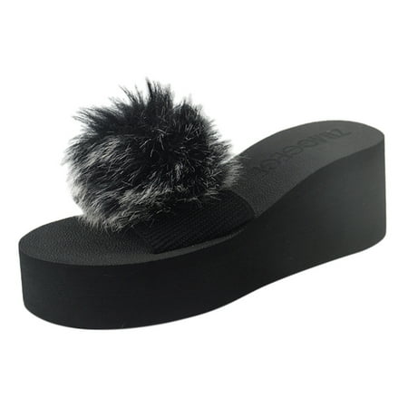 Follure Girl women s casual shoes Women s Wedges Beach Shoe Indoor&Outdoor Non-Slip Slippers Ladies Home Slippers Black 38
Follure Girl women s casual shoes Women s Wedges Beach Shoe Indoor&Outdoor Non-Slip Slippers Ladies Home Slippers Black 38