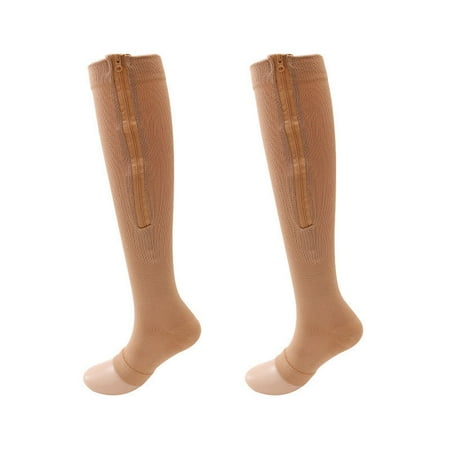 XINKAIRUN Socks 1pair Unisex Compression Socks Zipper Stretch Leg Support Open Toe Knee Stockings Complexion (Buy 3 Get 2 Free)
XINKAIRUN Socks 1pair Unisex Compression Socks Zipper Stretch Leg Support Open Toe Knee Stockings Complexion (Buy 3 Get 2 Free)