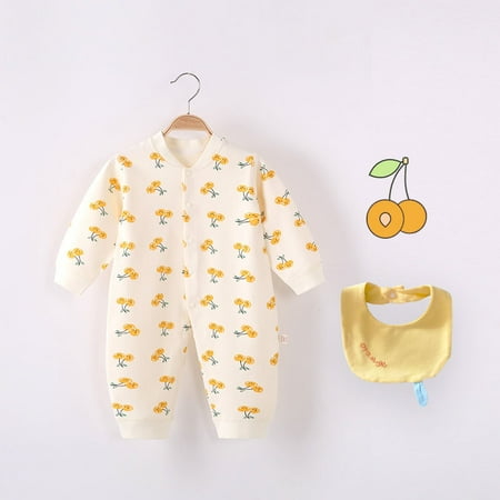 Yidarton Baby Jumpsuit Baby Long Sleeve Ha Clothes Newborn Men And Women Treasure Class A Boneless Cotton Climbing Clothes Children s Clothing Yellow
Yidarton Baby Jumpsuit Baby Long Sleeve Ha Clothes Newborn Men And Women Treasure Class A Boneless Cotton Climbing Clothes Children s Clothing Yellow
