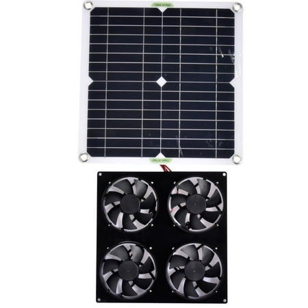 Yungwalm 4 Solar Panel Fan Kit 100W Portable Solar Ventilation Fan Outdoor Solar Panel Powered Fans With Cable For Cooling And Ventilation Easy to Install effectual
Yungwalm 4 Solar Panel Fan Kit 100W Portable Solar Ventilation Fan Outdoor Solar Panel Powered Fans With Cable For Cooling And Ventilation Easy to Install effectual