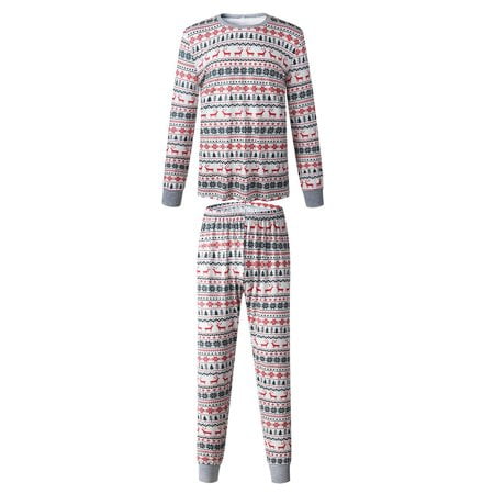 Viworld Christmas Family Matching Clothes Parent-Child Printing Home Service Cotton Soft Two-piece Family Christmas Pajamas Dad XL
Viworld Christmas Family Matching Clothes Parent-Child Printing Home Service Cotton Soft Two-piece Family Christmas Pajamas Dad XL