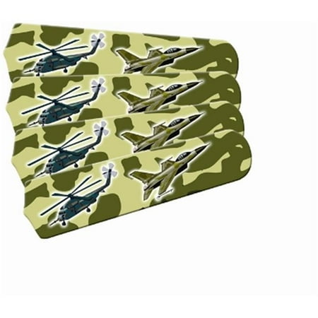 Freedom Camo Military 42 In. Ceiling Fan Blades Only