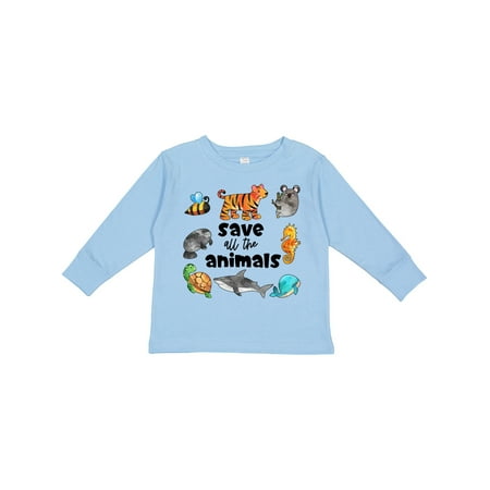 Inktastic Save All the Animals- Cute Gift Toddler Boy or Toddler Girl Long Sleeve T-Shirt
Inktastic Save All the Animals- Cute Gift Toddler Boy or Toddler Girl Long Sleeve T-Shirt