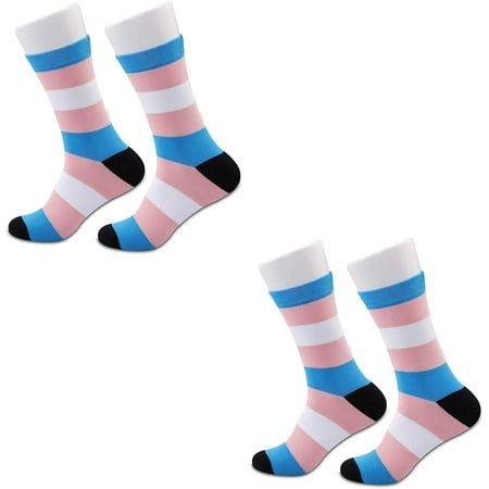 2 Pairs Transgender Pride Flag Socks LGBTQ Gifts Queer Pride Trans Flag Tube Socks Transgender Gift
2 Pairs Transgender Pride Flag Socks LGBTQ Gifts Queer Pride Trans Flag Tube Socks Transgender Gift