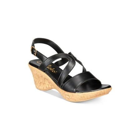 Callisto Womens Pomfret Open Toe Casual Platform Sandals