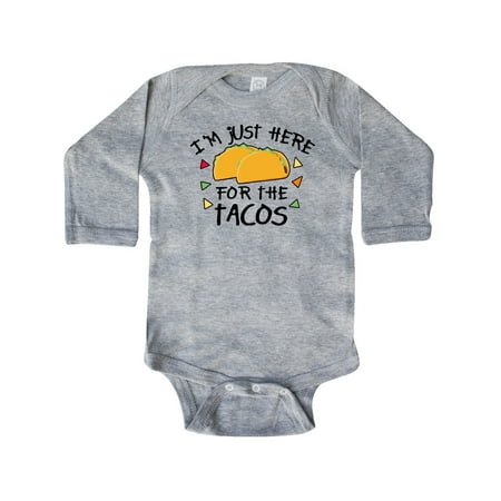 Inktastic Im Just Here For The Tacos Cinco De Mayo Gift Baby Boy or Baby Girl Long Sleeve Bodysuit
Inktastic Im Just Here For The Tacos Cinco De Mayo Gift Baby Boy or Baby Girl Long Sleeve Bodysuit