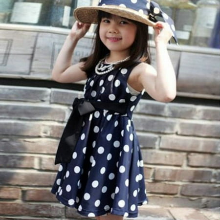 Dress for Baby Girl Sleeveless Round Collar Cartoon Dot Prints Onesie Skirts Jumpsuit Soft Lightweight Infant Toddler Kids Children Summer Outfits Blue L
Dress for Baby Girl Sleeveless Round Collar Cartoon Dot Prints Onesie Skirts Jumpsuit Soft Lightweight Infant Toddler Kids Children Summer Outfits Blue L