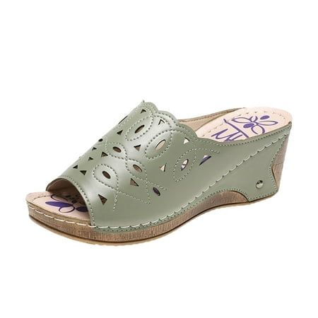 HSMQHJWE Slip On Sandals For Women Thong Sandals For Women Flats Ladies Fashion Solid Color Leather Cutout Open Toe Wedge Roman Sandals Women Fashion Shoes Heels
HSMQHJWE Slip On Sandals For Women Thong Sandals For Women Flats Ladies Fashion Solid Color Leather Cutout Open Toe Wedge Roman Sandals Women Fashion Shoes Heels