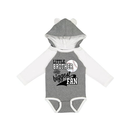 Inktastic Little Brother and Biggest Fan- Baseball Family Fan Gift Baby Boy or Baby Girl Long Sleeve Bodysuit
Inktastic Little Brother and Biggest Fan- Baseball Family Fan Gift Baby Boy or Baby Girl Long Sleeve Bodysuit