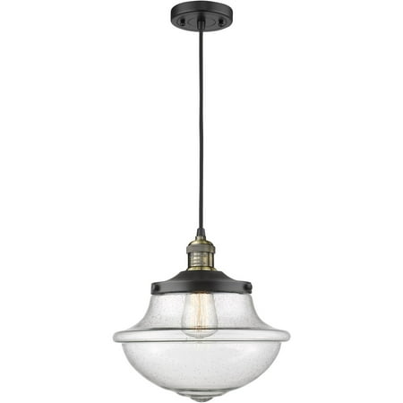 Black Antique Brass Tone Mini Pendants 12 Wide Seedy Glass Steel/Cast Brass Medium Base 1 Light Fixture
Black Antique Brass Tone Mini Pendants 12 Wide Seedy Glass Steel/Cast Brass Medium Base 1 Light Fixture