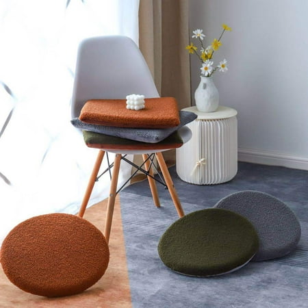 Chair Cushion Circle Soft Memory Foam Cushion Bedroom Bench Sofa Playroom Home Decoration (Gray)
Chair Cushion Circle Soft Memory Foam Cushion Bedroom Bench Sofa Playroom Home Decoration (Gray)