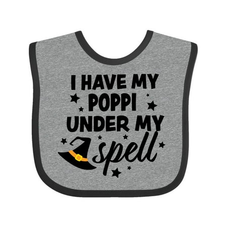 Inktastic I Have My Poppi Under My Spell with Cute Witch Hat Gift Baby Boy or Baby Girl Bib
Inktastic I Have My Poppi Under My Spell with Cute Witch Hat Gift Baby Boy or Baby Girl Bib
