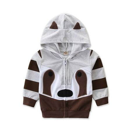TAIAOJING Baby Girls Hooded Jacket Toddler Kids Boy Cartoon Sweatshirt Animal Outfits Outwear Windbreaker Coat 3-4 Years
TAIAOJING Baby Girls Hooded Jacket Toddler Kids Boy Cartoon Sweatshirt Animal Outfits Outwear Windbreaker Coat 3-4 Years