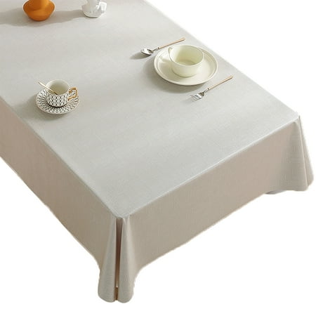 Waterproof Rectangular Tablecloth PVC Oil Proof Solid Color Tablecloth Stain Resistant Table Cover For Dining Room Kitchen Party Cafe Birthday-Beige-120*170cm
Waterproof Rectangular Tablecloth PVC Oil Proof Solid Color Tablecloth Stain Resistant Table Cover For Dining Room Kitchen Party Cafe Birthday-Beige-120*170cm