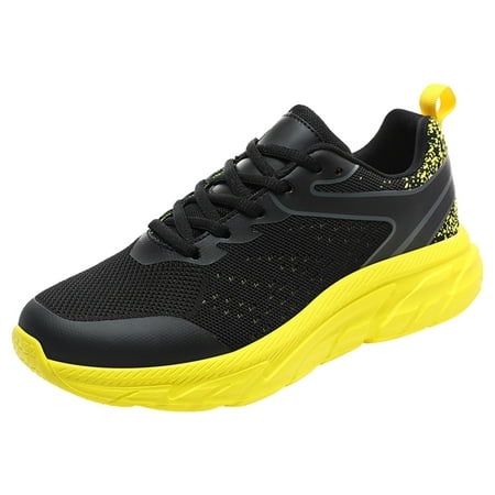 nsendm Male Fashion Sneakers Adult Sneaker Rack for Men Bedroom New Pattern Summer Mesh Breathable and Comfortable Thick Sole Casual Sneaker Insoles Men Yellow 8.5
nsendm Male Fashion Sneakers Adult Sneaker Rack for Men Bedroom New Pattern Summer Mesh Breathable and Comfortable Thick Sole Casual Sneaker Insoles Men Yellow 8.5