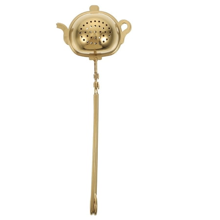 Rosarivae Stainless Steel Tea Filter Creative Tea Infuser with Handle Portable Tea Strainer
Rosarivae Stainless Steel Tea Filter Creative Tea Infuser with Handle Portable Tea Strainer
