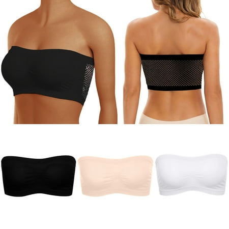 Mlqidk Women s Plus Size Tube Top Bra Seamless Strapless Bandeau Bra No Pad Tube Top Black XXL
Mlqidk Women s Plus Size Tube Top Bra Seamless Strapless Bandeau Bra No Pad Tube Top Black XXL