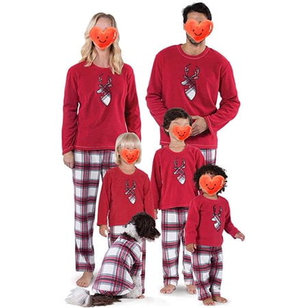 Viworld Family Matching Christmas Pajamas Set Sleepwear Nightwear Deer Print Long Sleeve Tops + Pants 2pcs Outfits Sets Red
Viworld Family Matching Christmas Pajamas Set Sleepwear Nightwear Deer Print Long Sleeve Tops + Pants 2pcs Outfits Sets Red