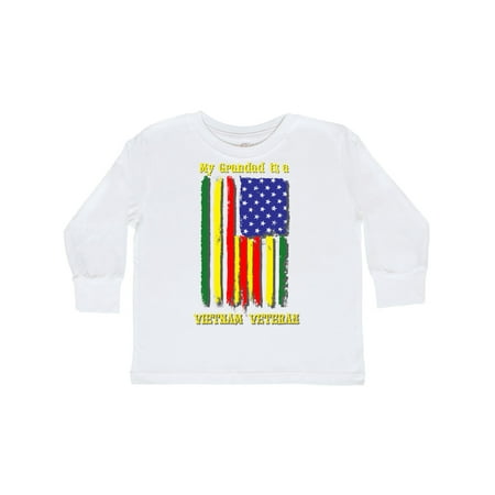 Inktastic My Grandad is a Vientam Veteran Gift Toddler Boy or Toddler Girl Long Sleeve T-Shirt
Inktastic My Grandad is a Vientam Veteran Gift Toddler Boy or Toddler Girl Long Sleeve T-Shirt