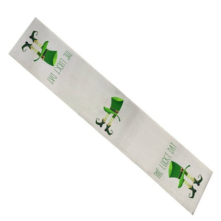 WQQZJJ Home Decor Table Runner Tablecloth St. Patrick s Day Print 13 X 70 Inch For St. Patrick s Day Table Decorations on Clearance
WQQZJJ Home Decor Table Runner Tablecloth St. Patrick s Day Print 13 X 70 Inch For St. Patrick s Day Table Decorations on Clearance
