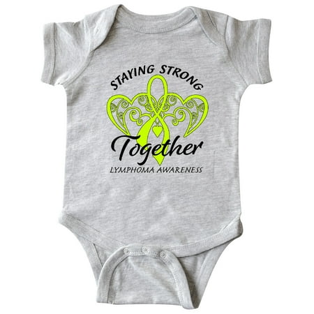 Inktastic Lymphoma Awareness Staying Strong Together Gift Baby Boy or Baby Girl Bodysuit
Inktastic Lymphoma Awareness Staying Strong Together Gift Baby Boy or Baby Girl Bodysuit