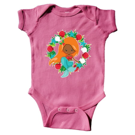Inktastic Christmas Mermaid with Orange Hair and Floral Wreath Gift Baby Boy or Baby Girl Bodysuit
Inktastic Christmas Mermaid with Orange Hair and Floral Wreath Gift Baby Boy or Baby Girl Bodysuit