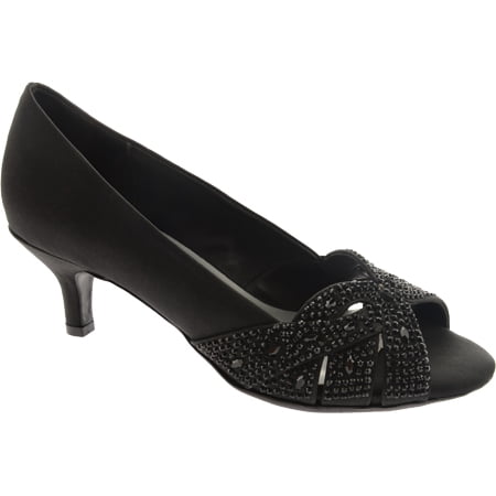 Women s Dyeables Tracy Black Satin 10 D