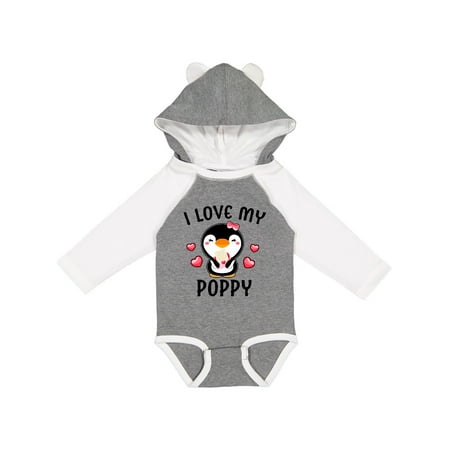 Inktastic I Love My Poppy with Cute Penguin and Hearts Gift Baby Girl Long Sleeve Bodysuit
Inktastic I Love My Poppy with Cute Penguin and Hearts Gift Baby Girl Long Sleeve Bodysuit